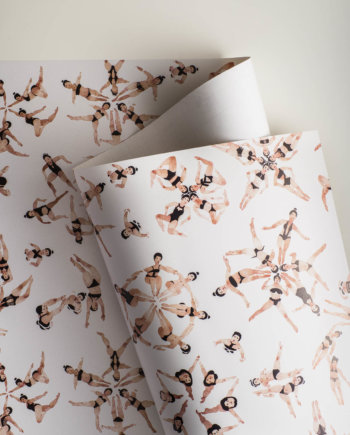 Synchronised Swimming Gift Wrap