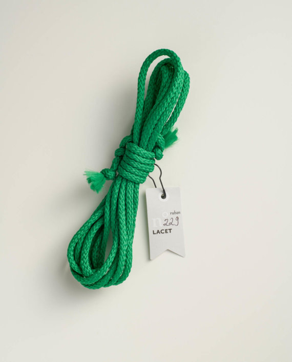 Green String Ribbon n°229 (4mm)