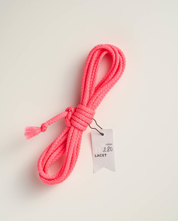 Fluo Pink String Ribbon n°280 (4mm)