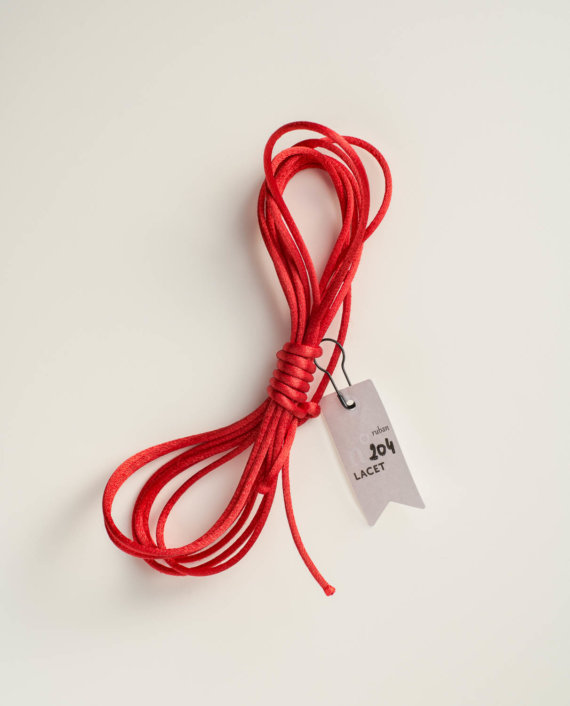 Red Thread Ribbon n°204 (2.2mm)