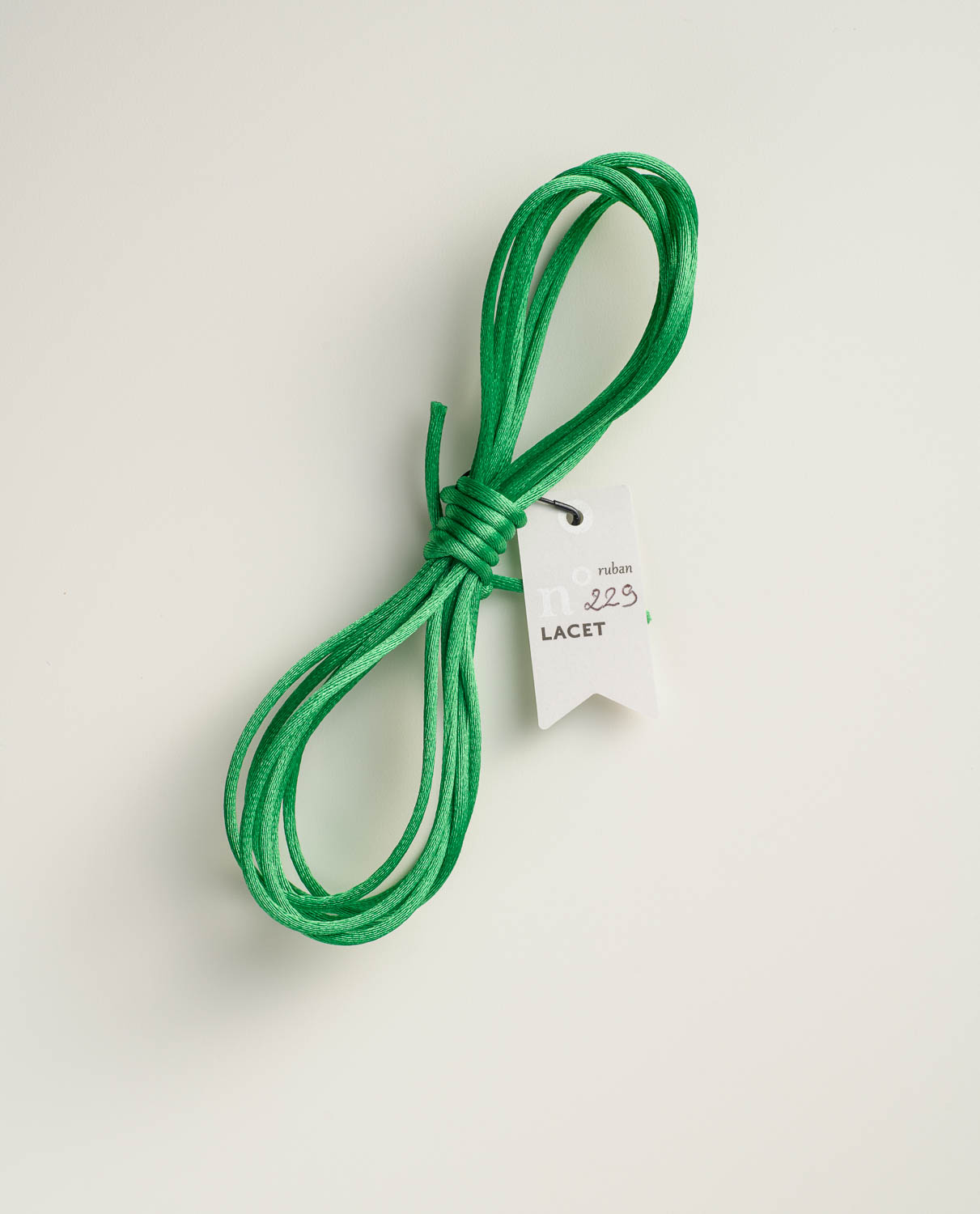 Green Thread Ribbon n°229 (2.2mm) - Impression Originale