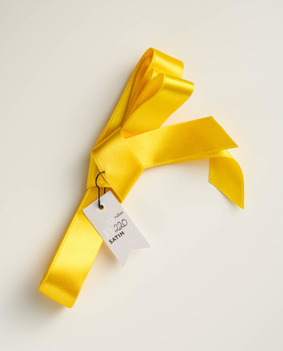 Yellow Satin Ribbon n°220 (M)
