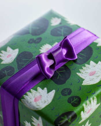 Swimming in the Water Lilies Gift Wrap