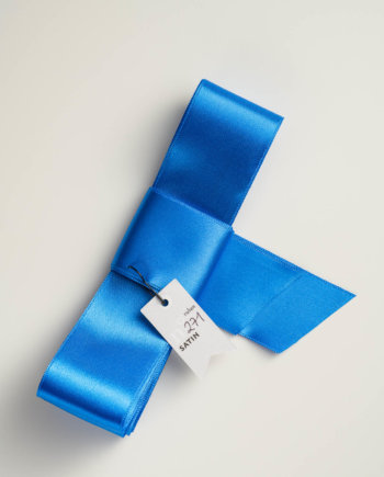 Electric Blue Satin Ribbon n°271 (L)