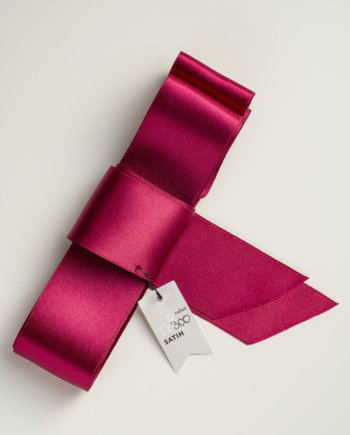 Crushed Raspberry Satin Ribbon n°300 (L)