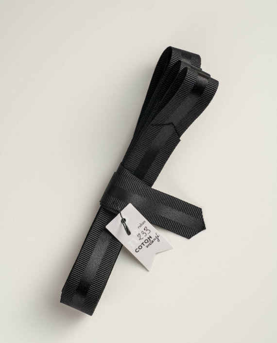 Ruban Tuxedo Noir n°233 (20mm)
