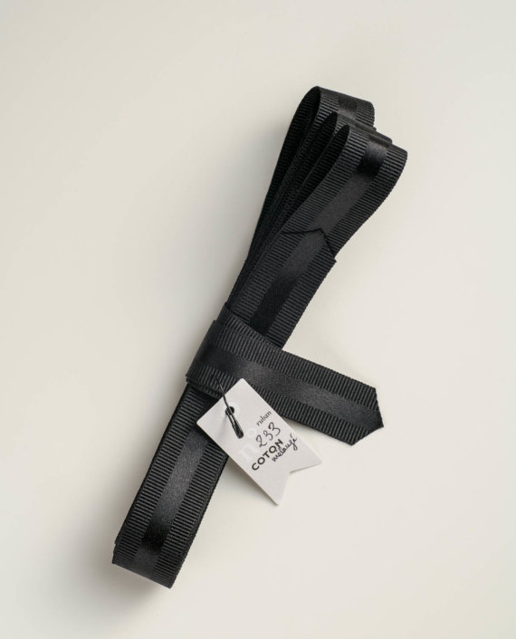 Ruban Tuxedo Noir n°233 (20mm)