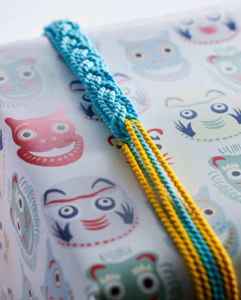 Dancing Masks Gift Wrap