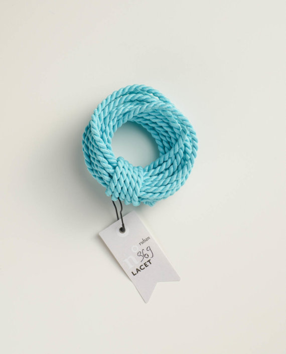 Turquoise Luxury Braid Ribbon n°369 (2,5mm)