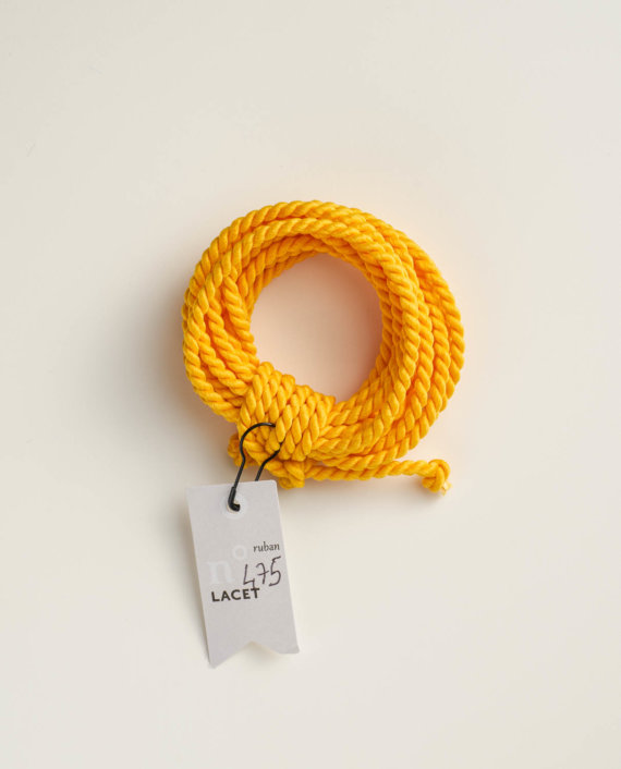 Yellow Luxury Braid Ribbon n°475 (2,5mm)