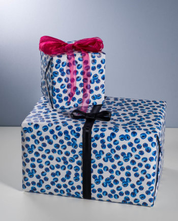 Feast of Blueberries Gift Wrap