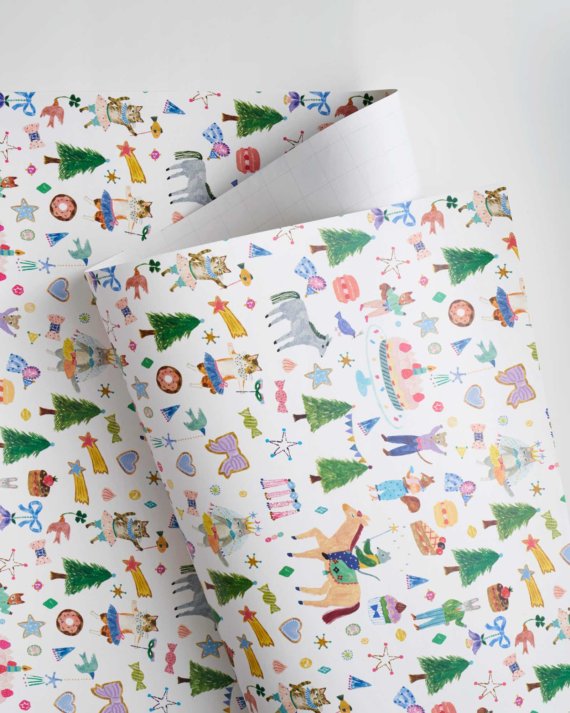 A Perfect Birthday Party Gift Wrap