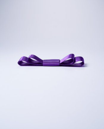 Noeud satin violet lumineux n°231 (25mm)