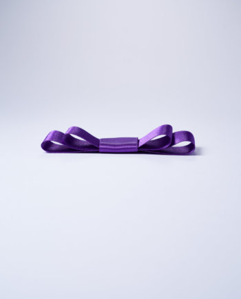 Bright Purple Satin Bow n°231 (25mm)