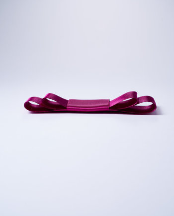 Fuchsia Satin Bow n°268 (38mm)