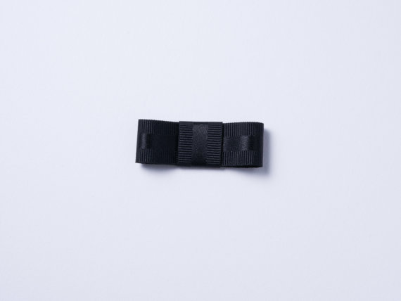 Noeud tuxedo noir n°233 (20mm)