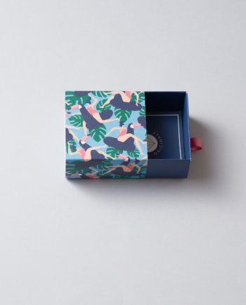 Set of 4 Gift Boxes - Navy (S)