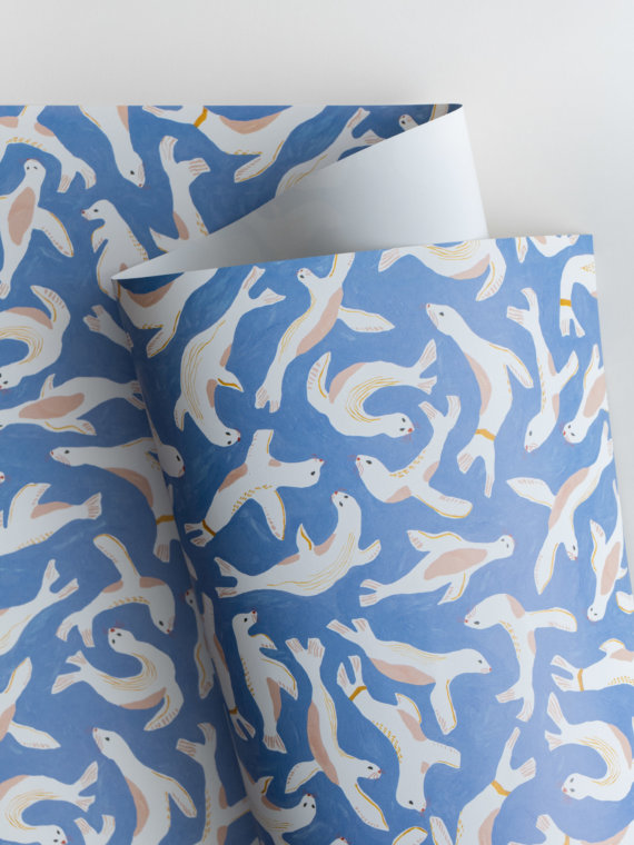 The Isle of the Sealions Gift Wrap