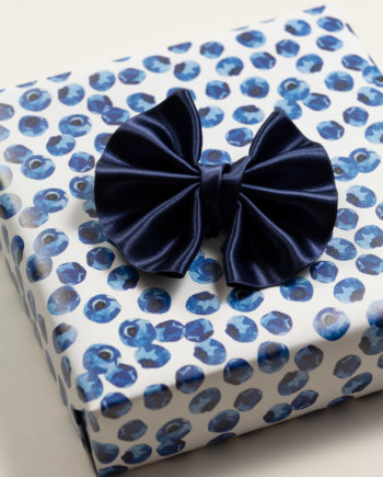 Feast of Blueberries Gift Wrap