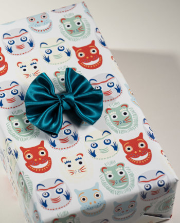 Dancing Masks Gift Wrap