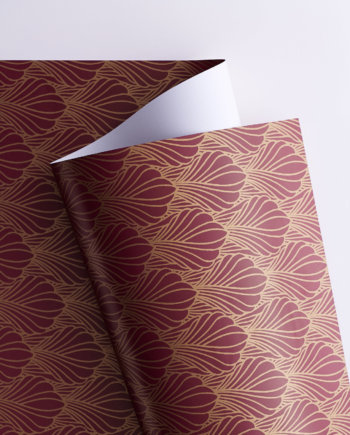 Coquillages nacrés Papier Cadeau Coquillages nacrés Papier Cadeau