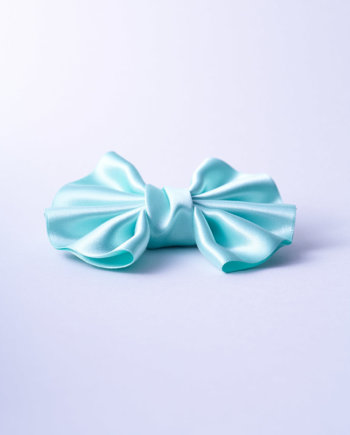 Blushing Rose Satin Winged Bow n°330 (L)