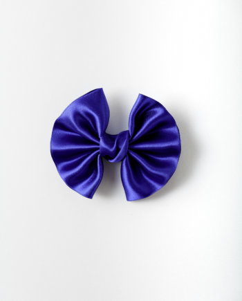 Klein Blue Satin Winged Bow n°320 (XL)