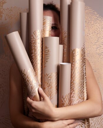 Deep Dive - rose gold - Gift Wrap