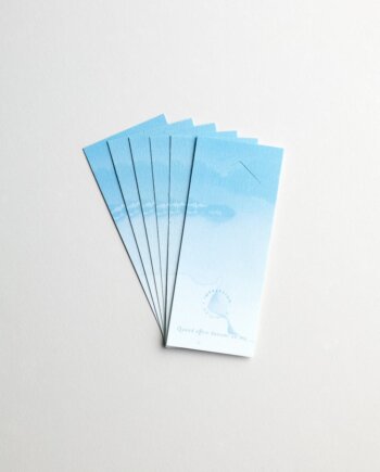 Gift Tags - Watercolour Light Blue