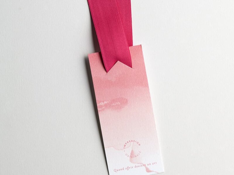 Blue Gift Tag Impression Originale (set of 6)