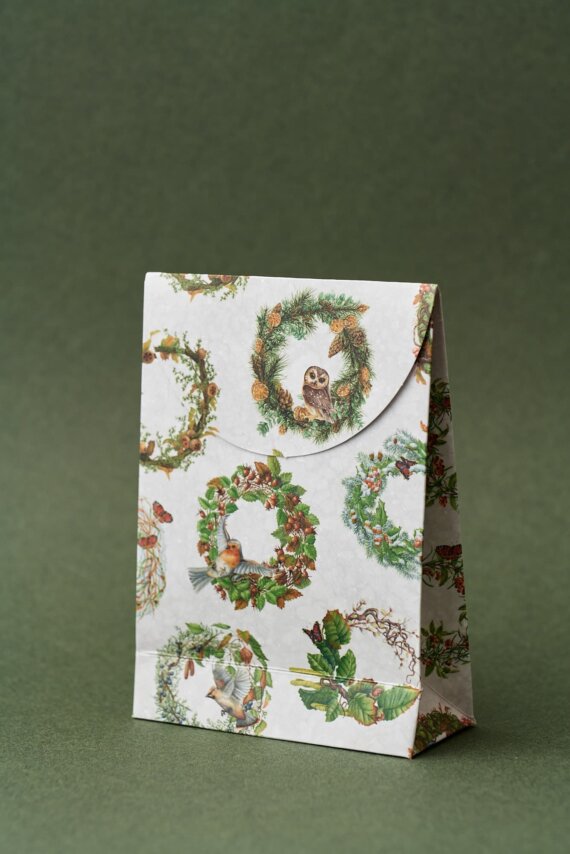 Couronnes de Noël pochette cadeau (S)