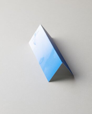 Table name Cards - Watercolour Blue