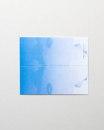 Table name Cards - Watercolour Blue