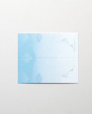 Table name Cards - Watercolour Light Blue