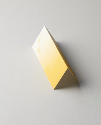 Table name Cards - Watercolour Yellow