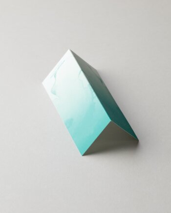 Table name Cards - Watercolour Teal