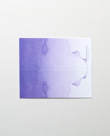 Table name Cards - Watercolour Purple