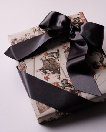 Grey Satin Ribbon n°238 (XL)