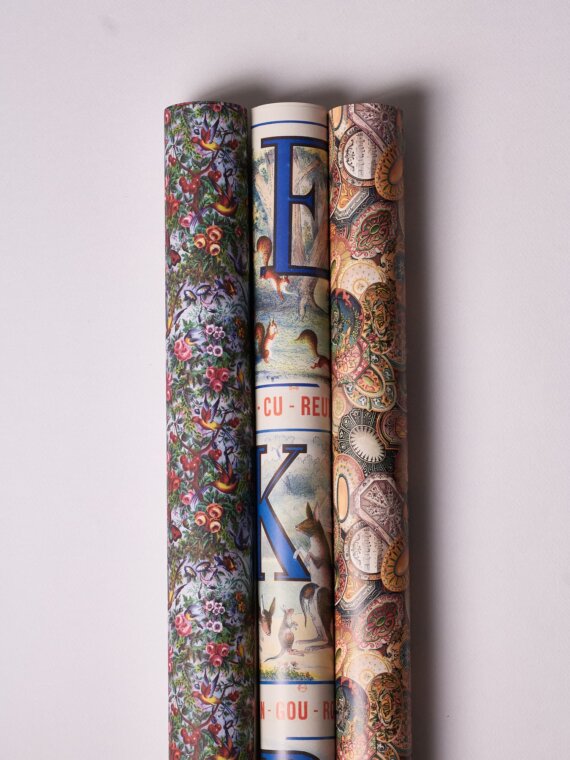 Le siècle des couleurs Papier Cadeau x3