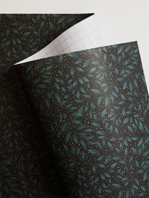 Canopy of December Gift Wrap